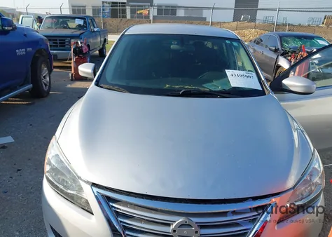 2013 Nissan Sentra Sr из США, поврежденный, VIN 3N1AB7AP7DL637157